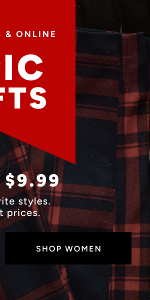 Epic Gifts from $9.99 Shop Women