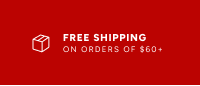 Free Shipping on orders of $60+