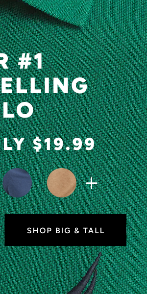 Shop Big & Tall Tops