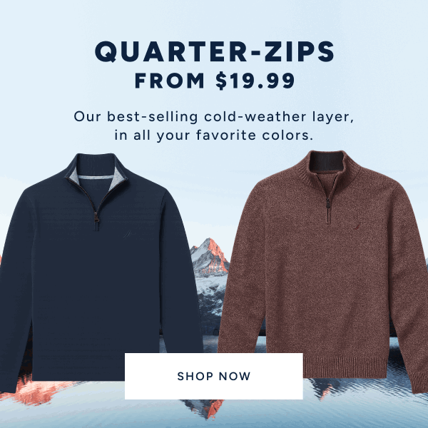 Shop Men's Quarter-Zips
