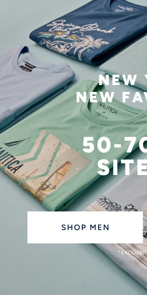 50-70% off Shop Men
