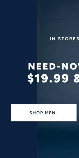 $19.99 & Under Shop Men