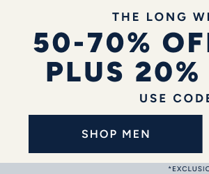 20% off $125 Shop Men