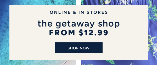 Shop Men's Getaway Shop from $12.99