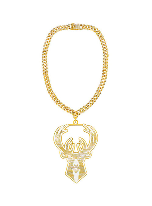 Icon Milwaukee Bucks Gold Chain