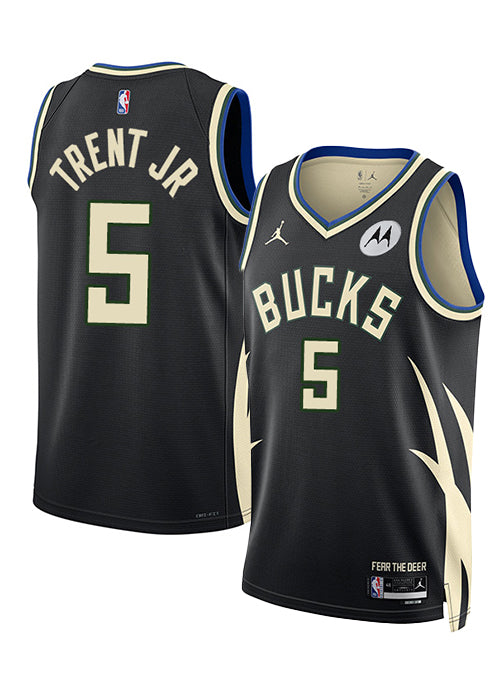Jordan 2022 Statement Edition Gary Trent Jr. Milwaukee Bucks Swingman Jersey