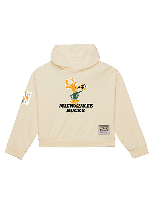 Women's Mitchell & Ness HWC '68 In Season Milwaukee Bucks Sweatshirt