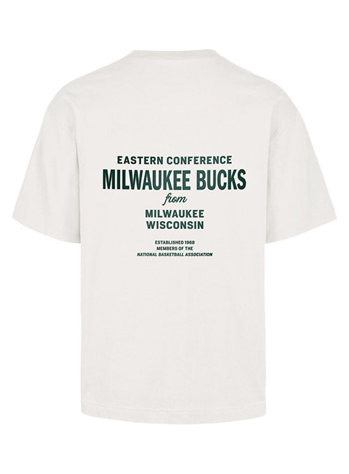 '47 Brand Foundation Contemporary Basic Milwaukee Bucks T-Shirt 