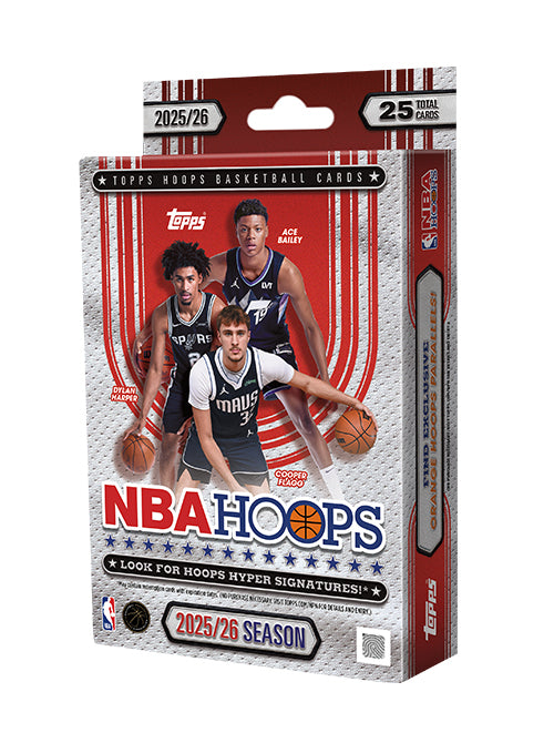 Topps 2025-26 NBA Hoops Basketball Hanger Box