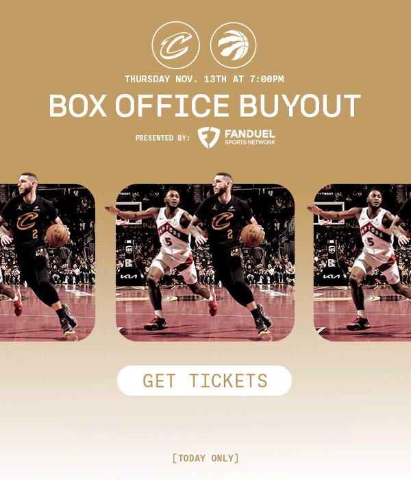 Box Office Buyout presented by FanDuel Sports Network. 50% off + no fees today only. Click to get tickets.