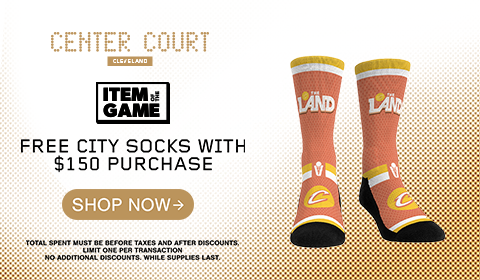 Item of the Game: Free City Socks with $150 purchase.