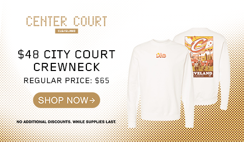 Item of the Game: $48 city court crewneck. Click to shop now.