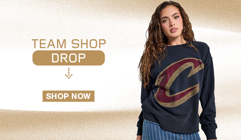 Team Shop Drop: Cavs x Terez. Click to shop now.
