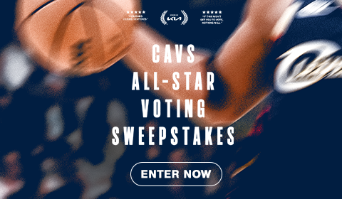 Cavs all-star voting sweepstakes. Click to enter now!