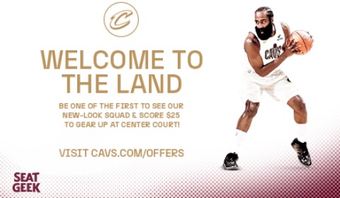 Welcome to the Land - Be one of the first to see our new-look squad and score $25 to gear up at Center Court. Click to shop now.