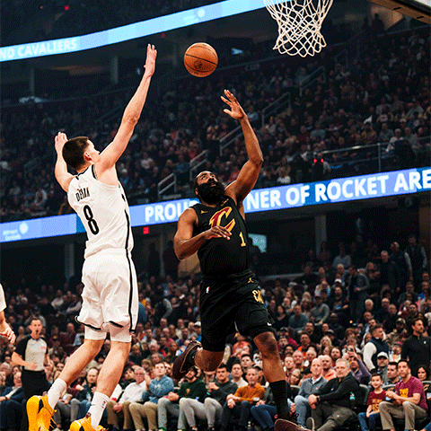 gif of the harden to mitchell alley oop.