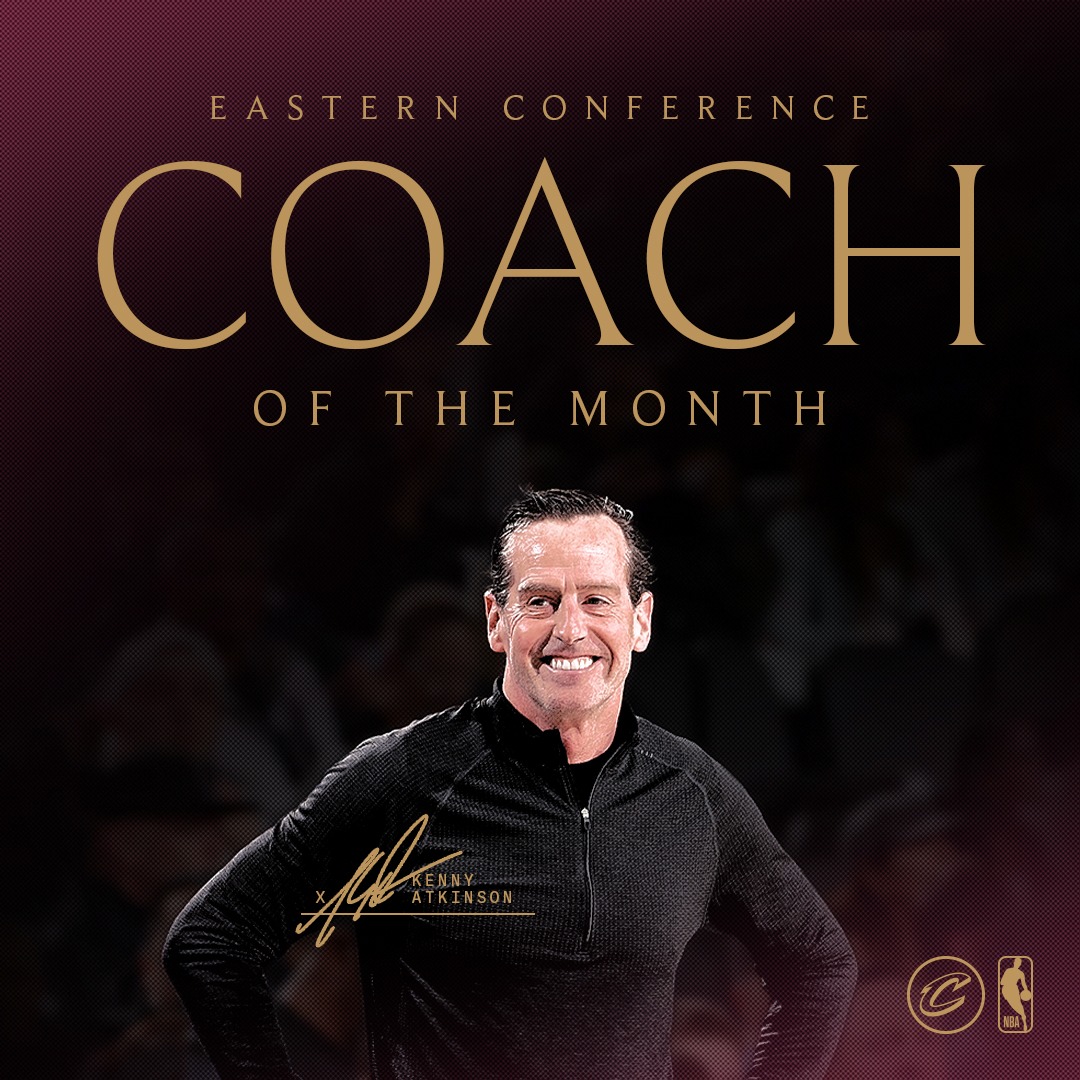 Kenny Atkinson - Coach of the Month