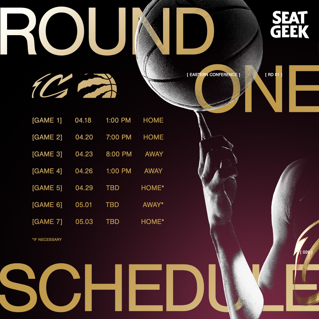 Round 1 Schedule