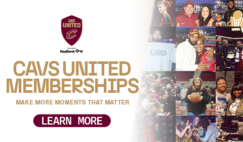 Cavs United Memberships - Make more moments that matter. Click to learn more.