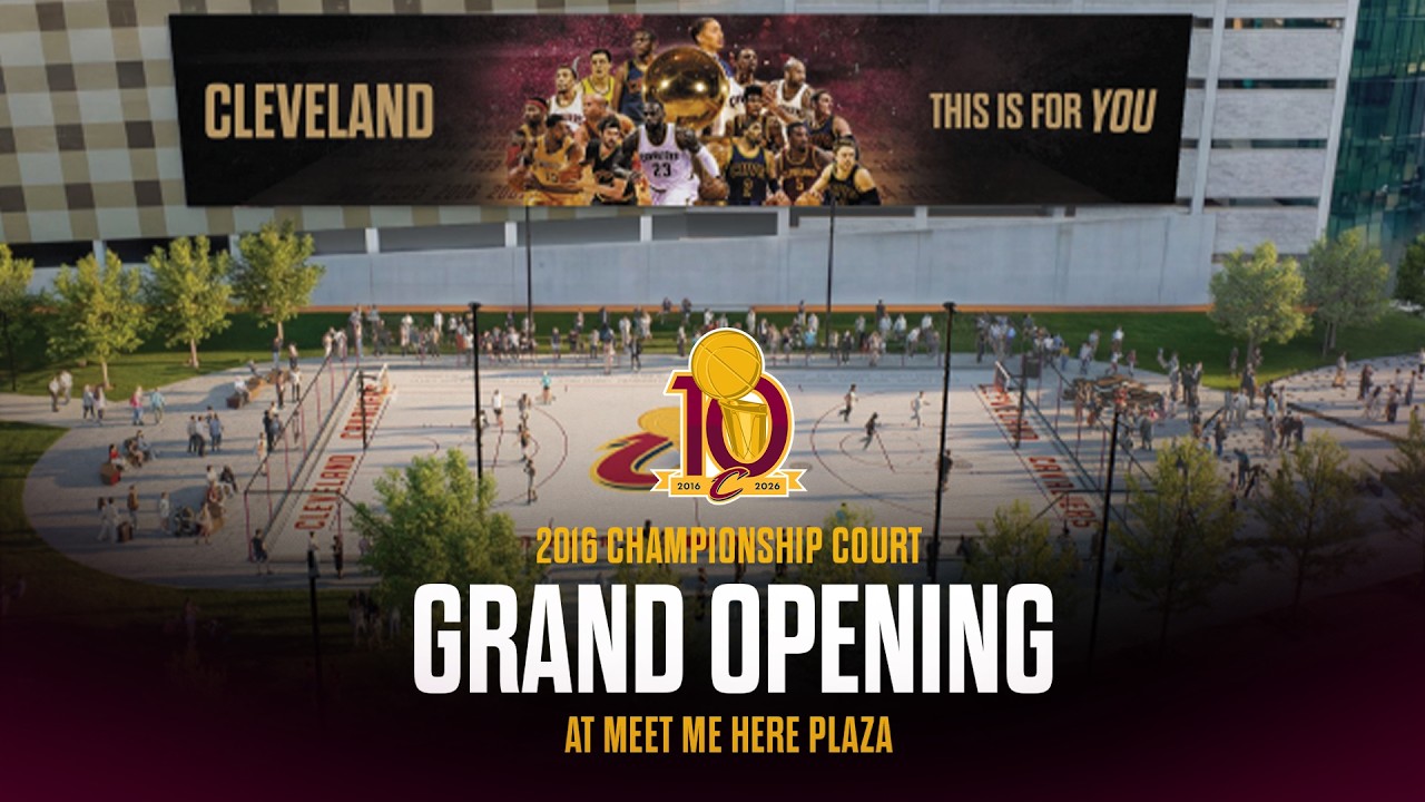 2016 Championship Court Grand Opening at Meet Me Here Plaza
