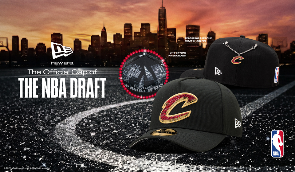 Click to shop the official hat of the NBA draft