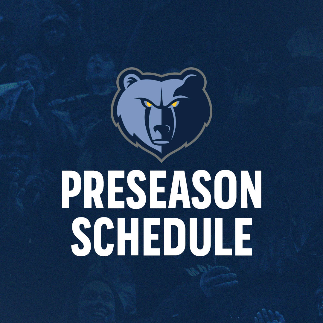 Grizzlies 25/26 Preseason Schedule