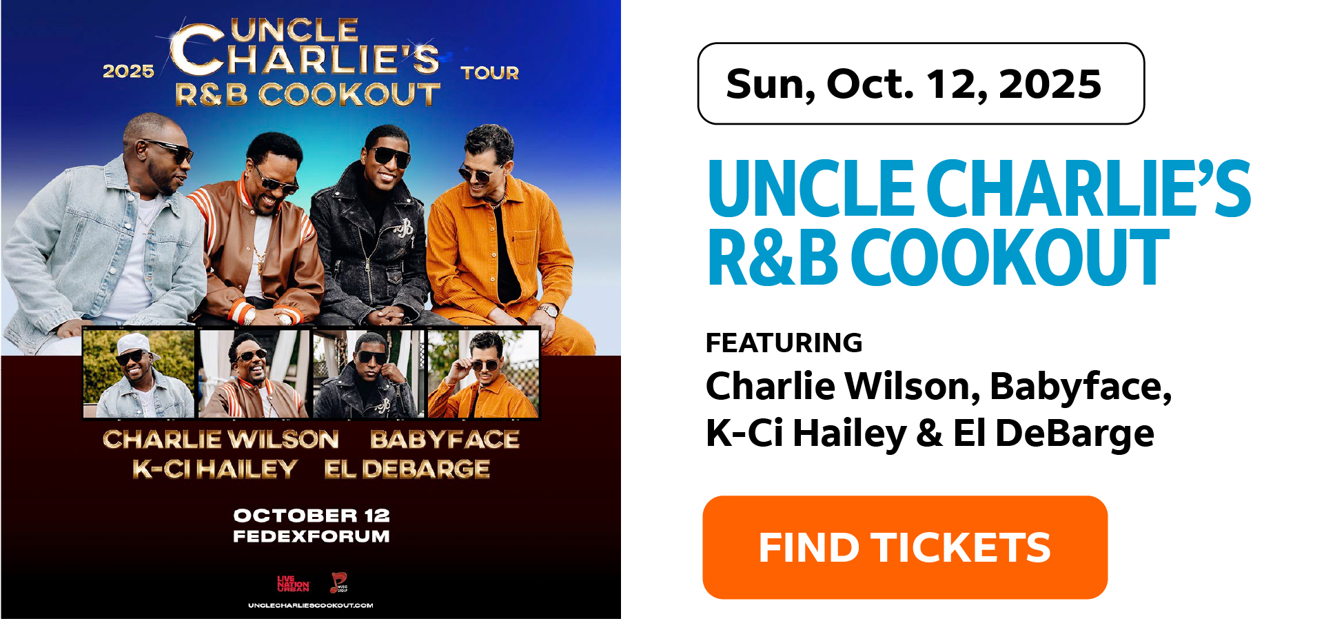 Uncle Charlie's R&B Cookout