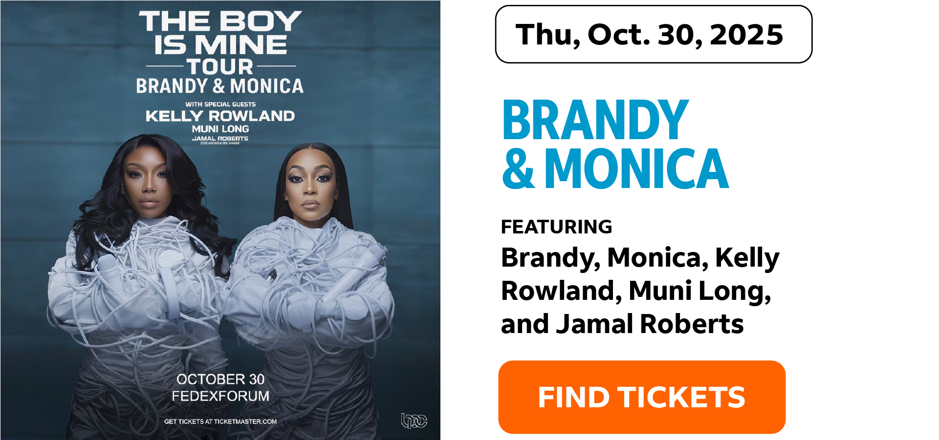 Brandy & Monica | The Boy is Mine Tour