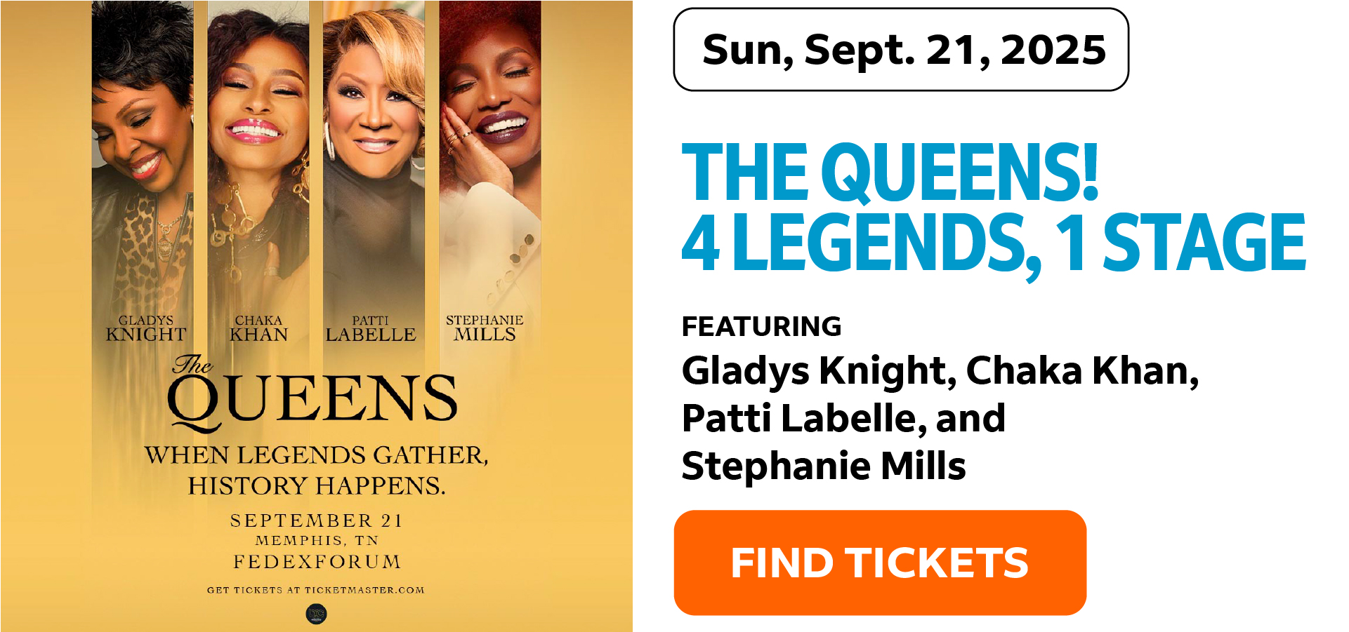 The Queens! 4 Legends, 1 Stage