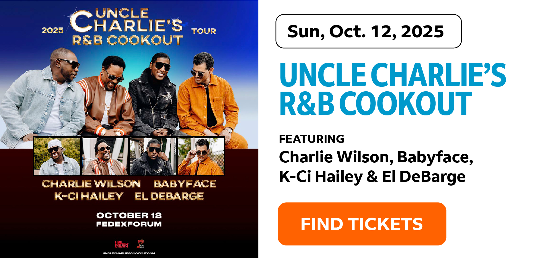 Uncle Charlie's R&B Cookout