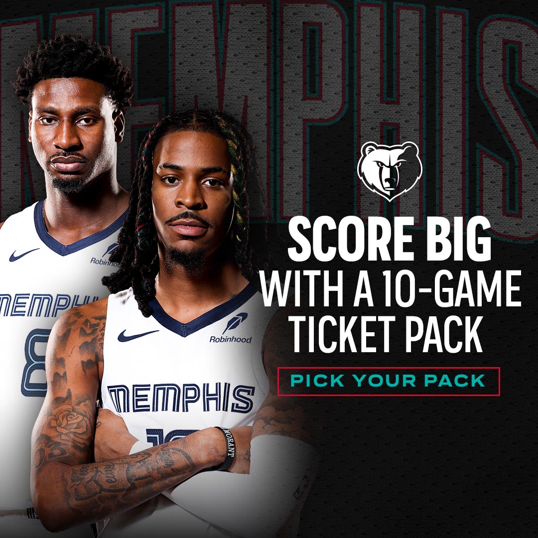 Memphis Grizzlies 10-Game Ticket Pack