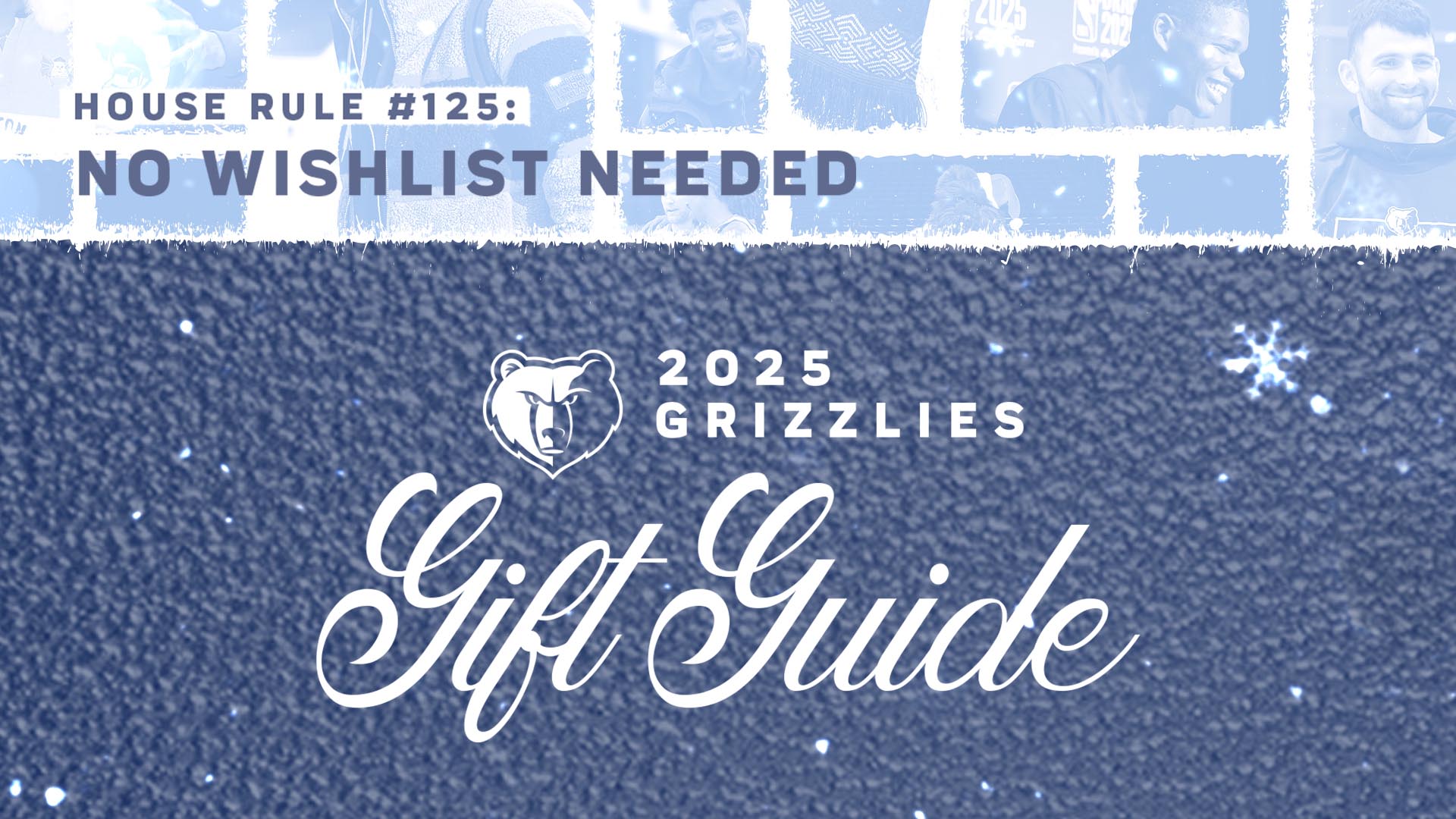 Grizzlies 2025 Holiday Gift Guide