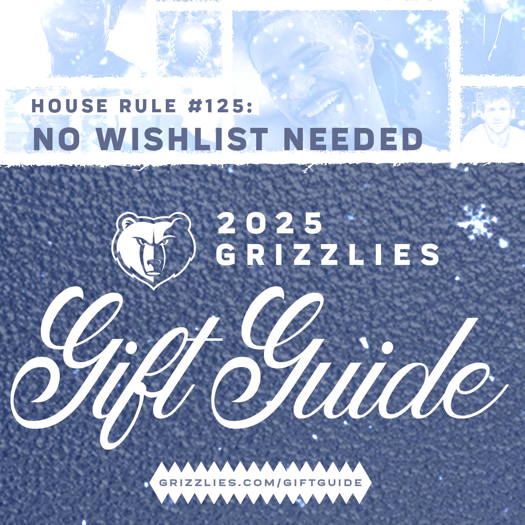 2025 Grizzlies Gift Guide