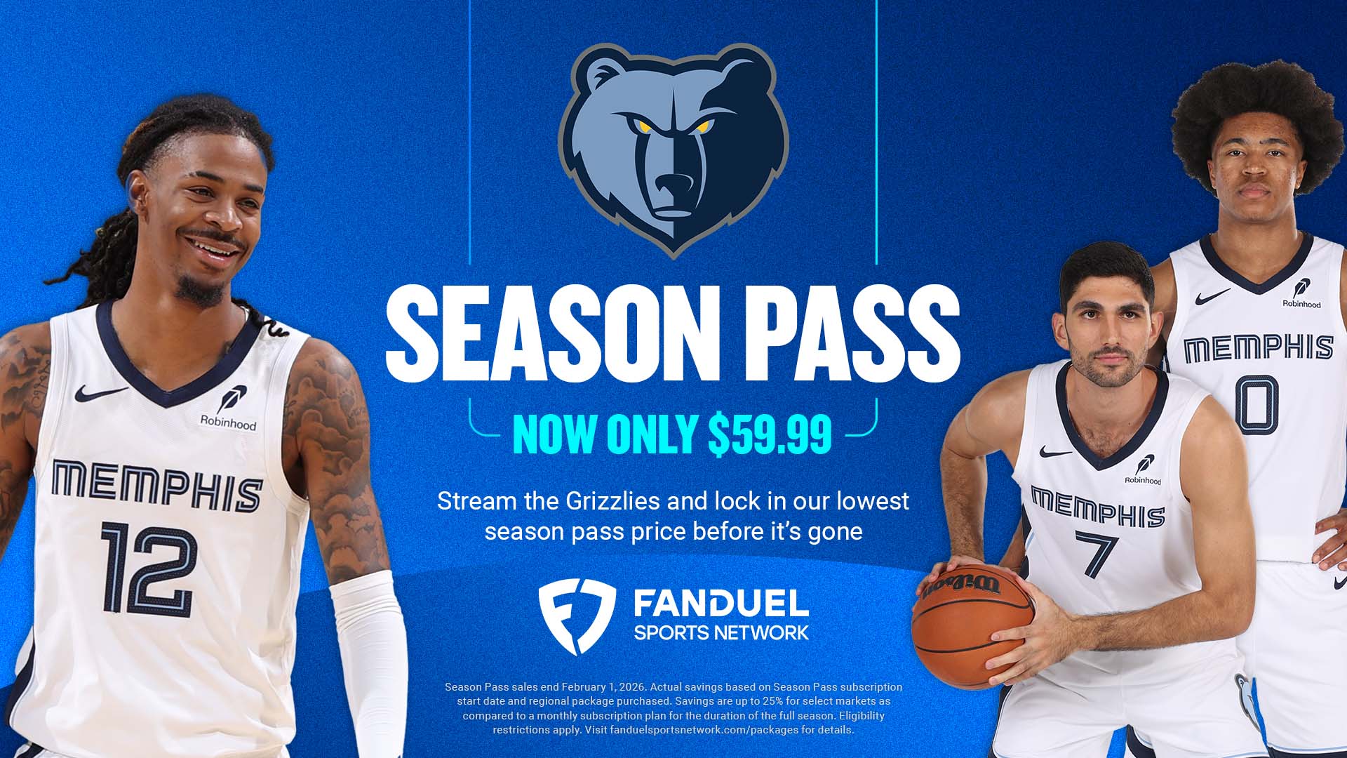 Season Pass | Now Only $59.99