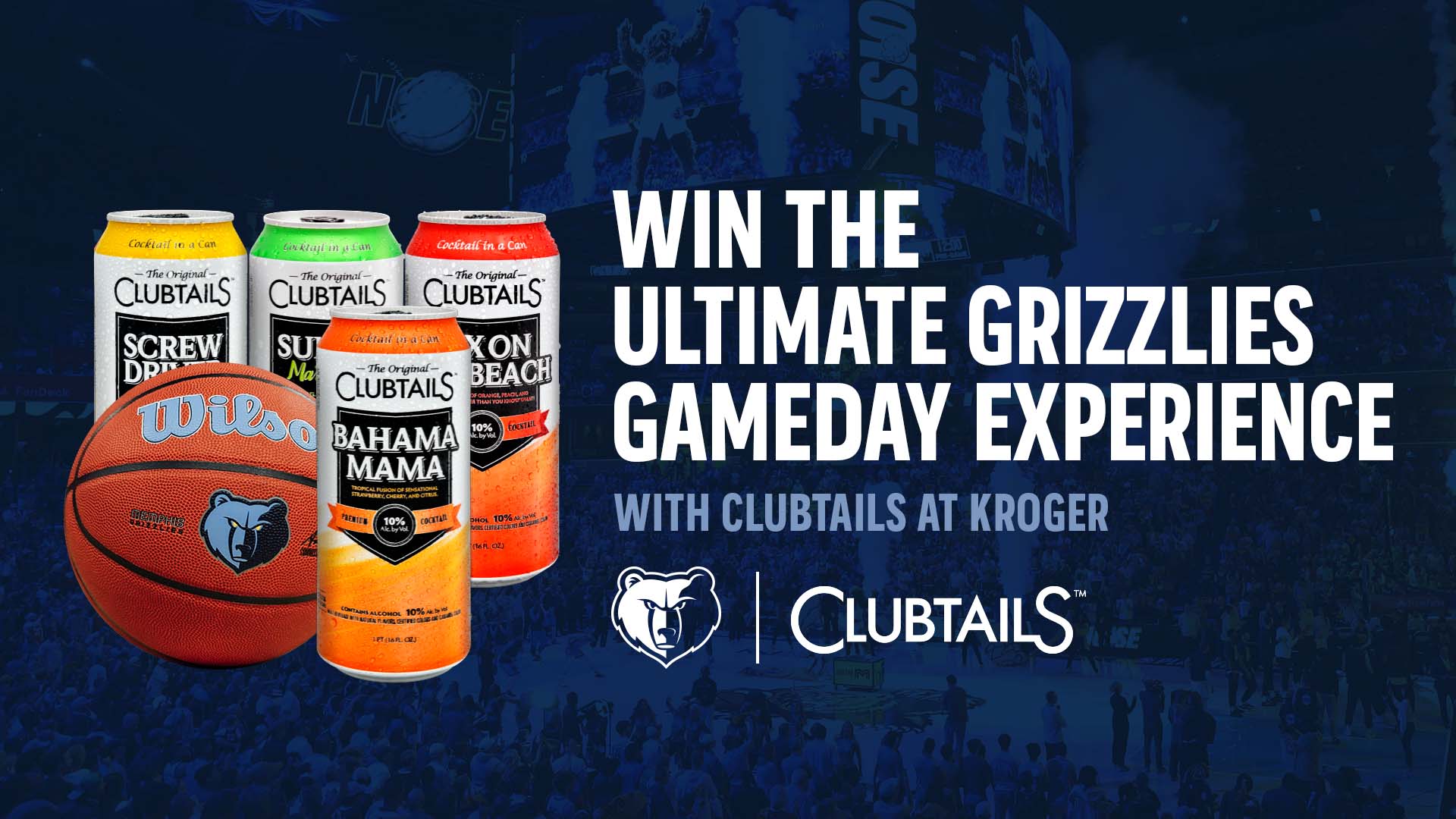 Win the Ultimate Grizzlies Gameday Experience with Clubtails