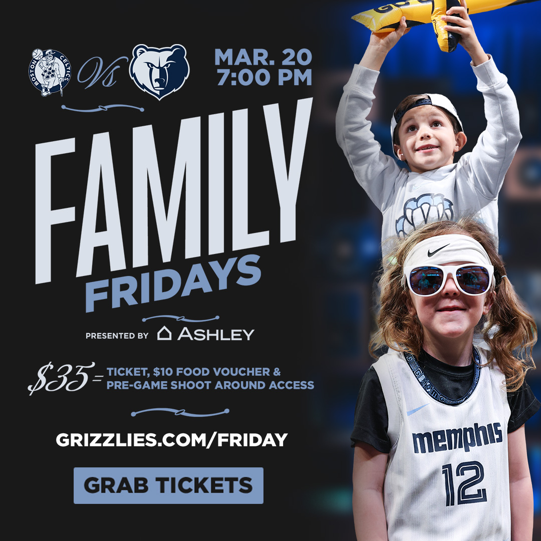 Family Fridays | Fri, Mar. 20 vs. Boston Celtics