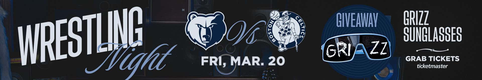 Boston Celtics vs. Memphis Grizzlies | Fri, Mar. 20 at 7:00 PM