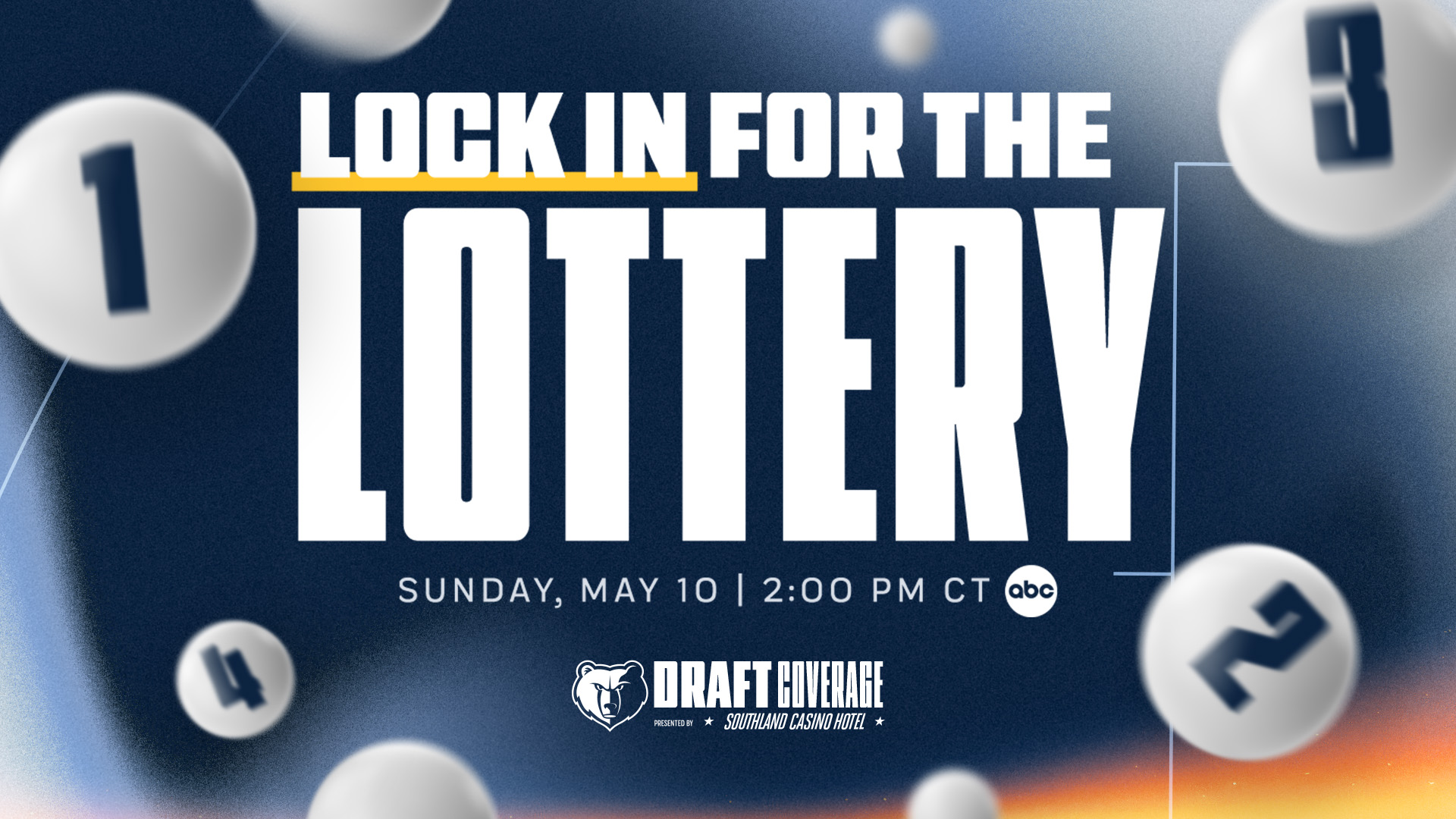 NBA Draft Lottery | Sun, May 10 at 2 PM CT