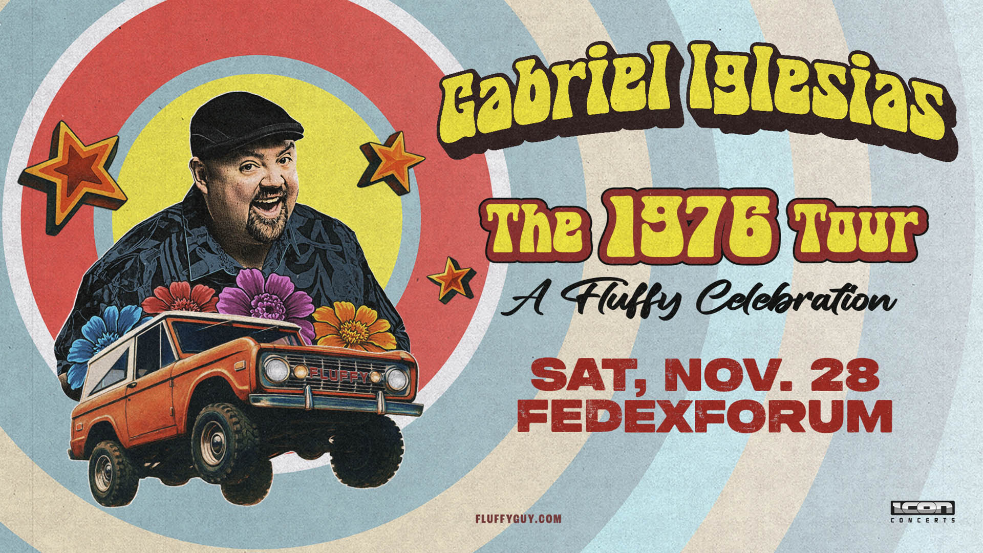 Gabriel Iglesias | The 1976 Tour: A Fluffy Celebration