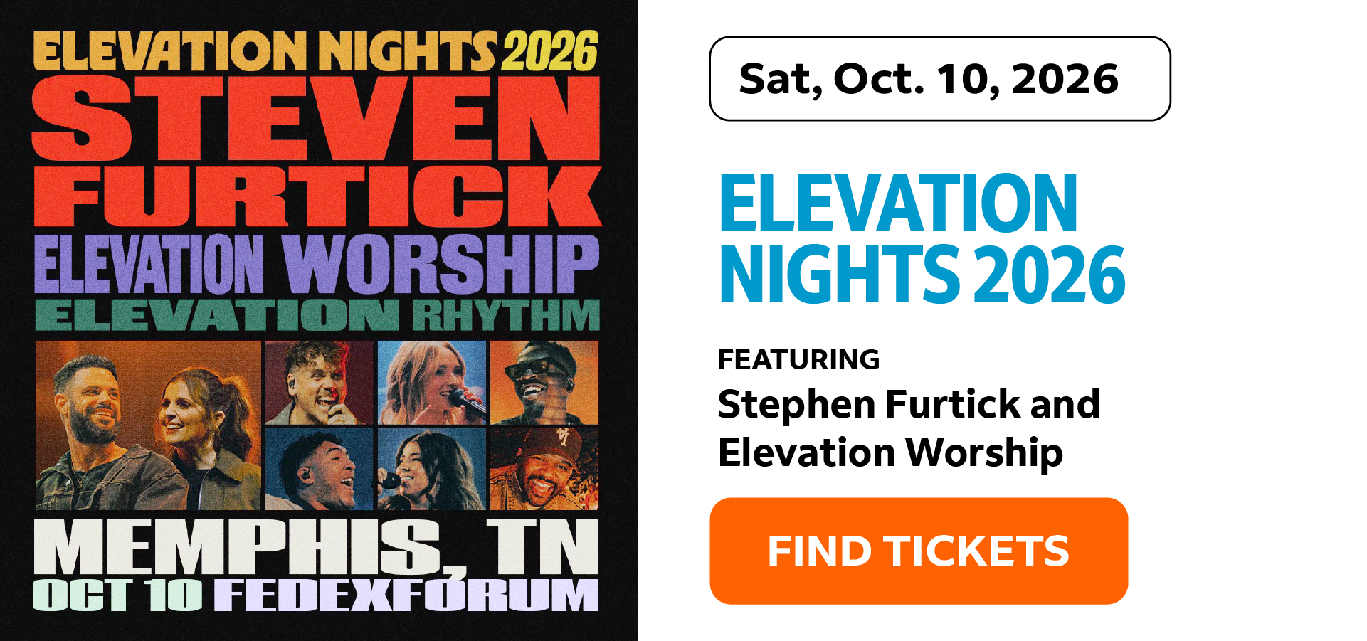 Elevation Nights Tour 2026 | Sat, Oct. 10