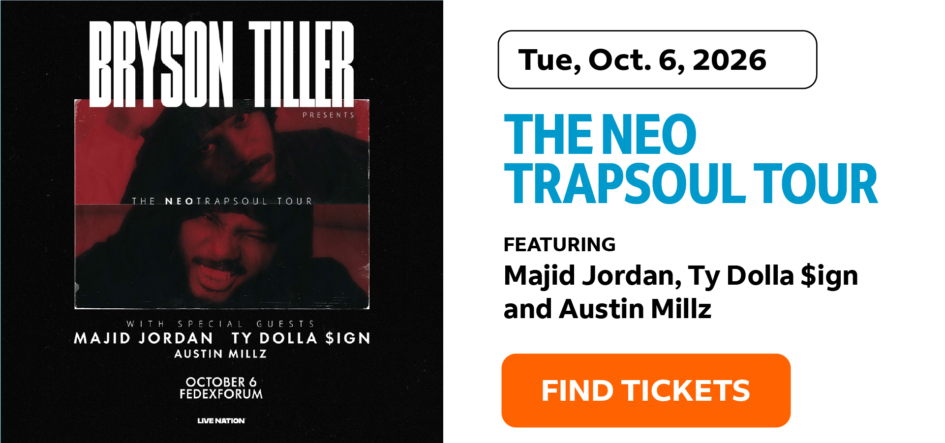 Bryson Tiller: The New Trapsoul Tour