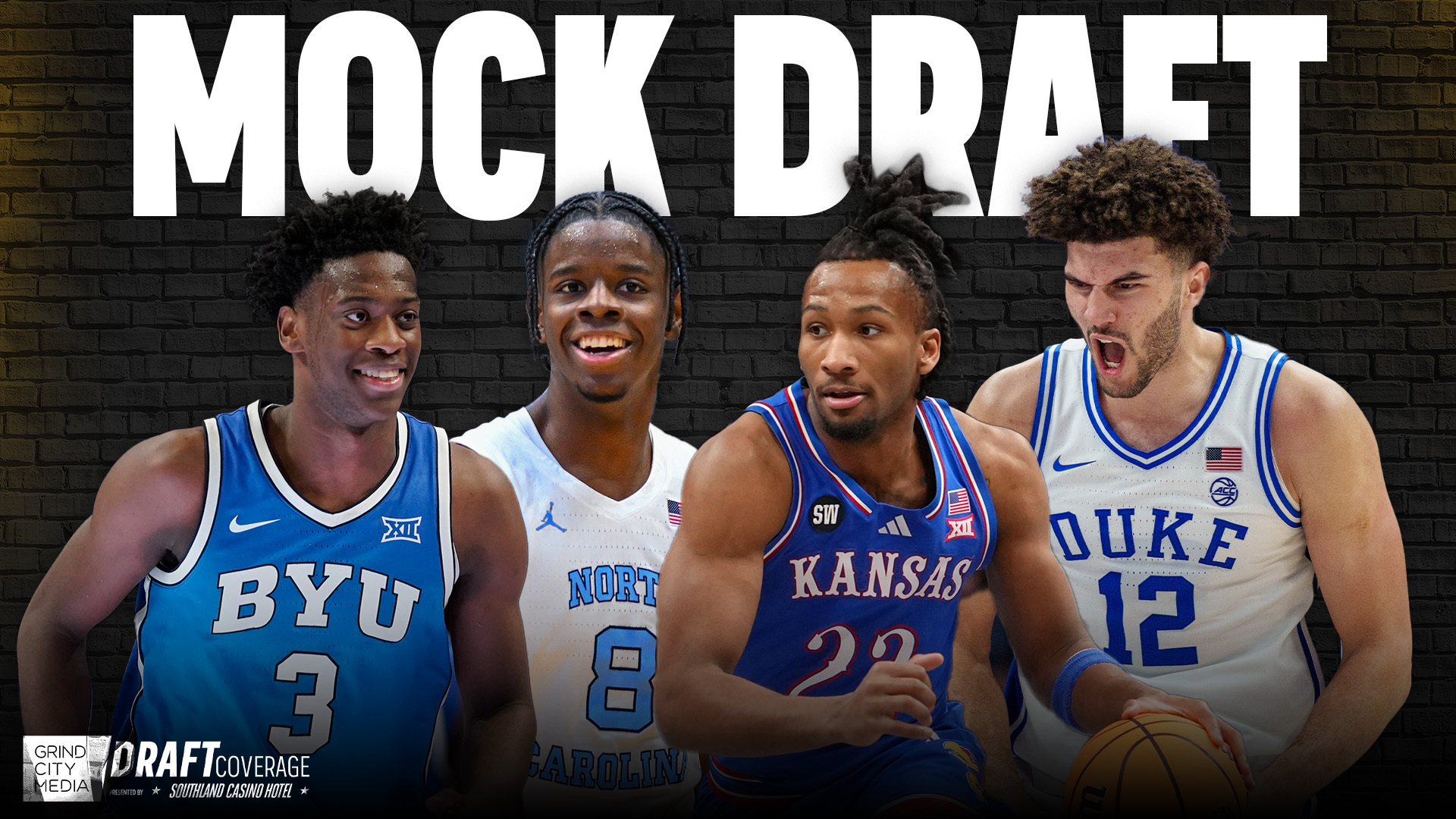 Grind City Media 2026 NBA Mock Draft presented by Southland Casino Hotel