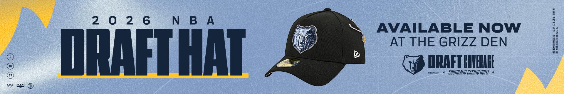 2026 NBA Draft Hat | Available Now At The Grizz Den