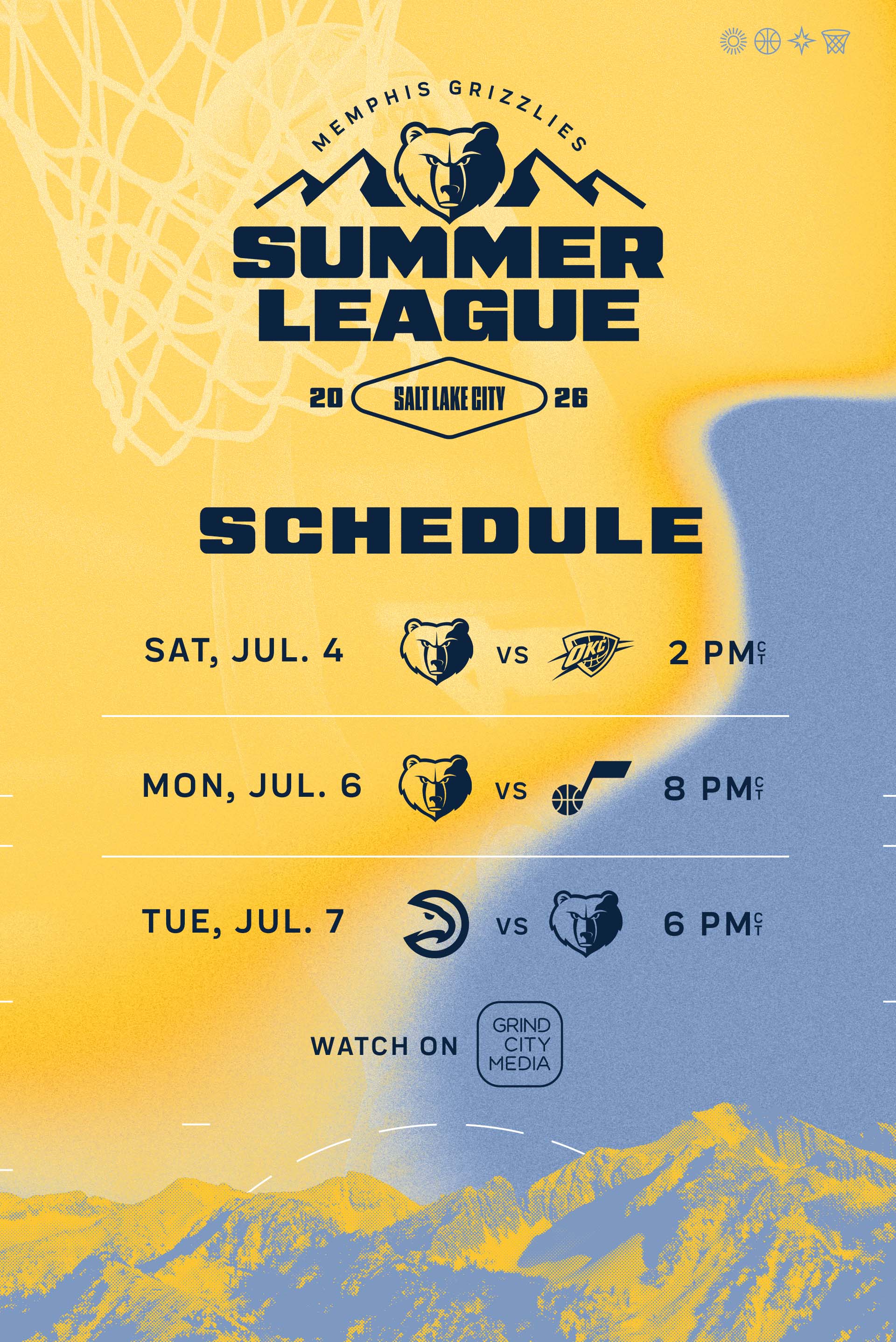 Salt Lake City | Summer League Schedule