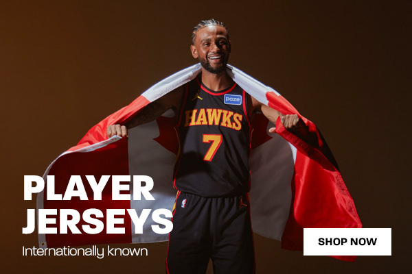 Player Jerseys: Internationally known