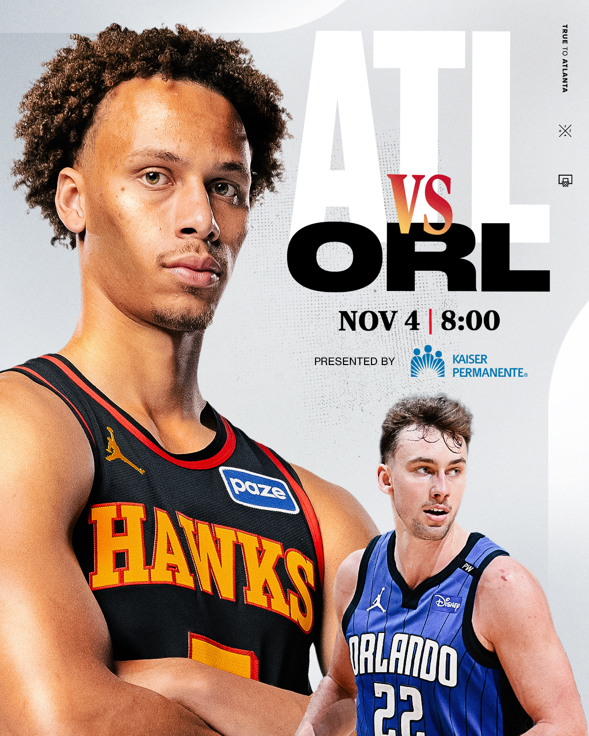 11/4: Hawks vs. Magic 
