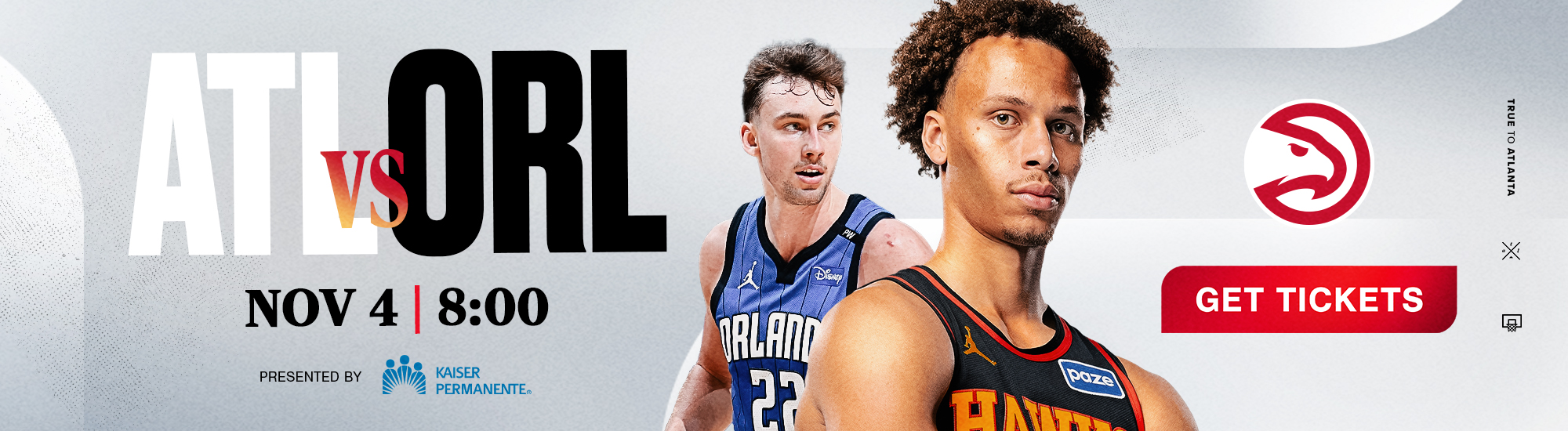 Hawks vs. Magic on November 4