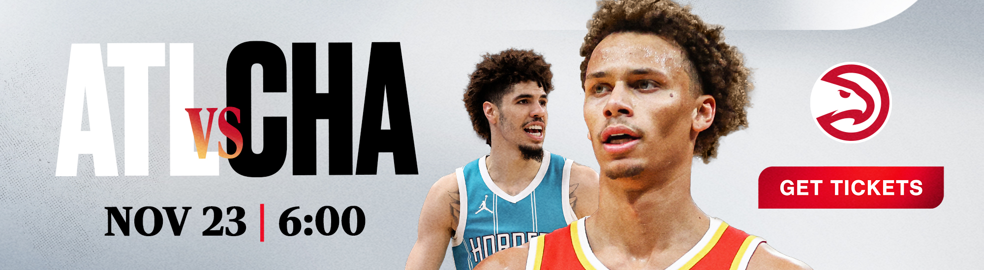 Hawks vs. Hornets on November 23