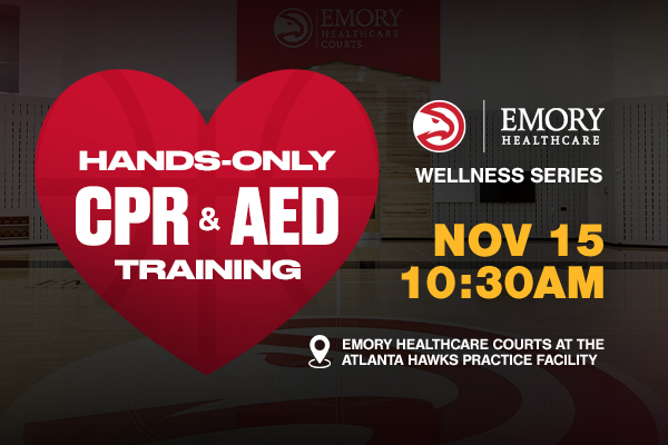 Learn Hands-Only CPR with the Hawks ❤️