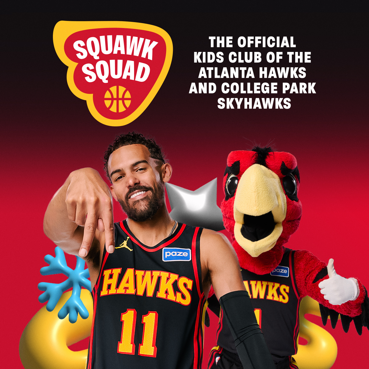 Squawk Squad: Kids Club of the Atlanta Hawks